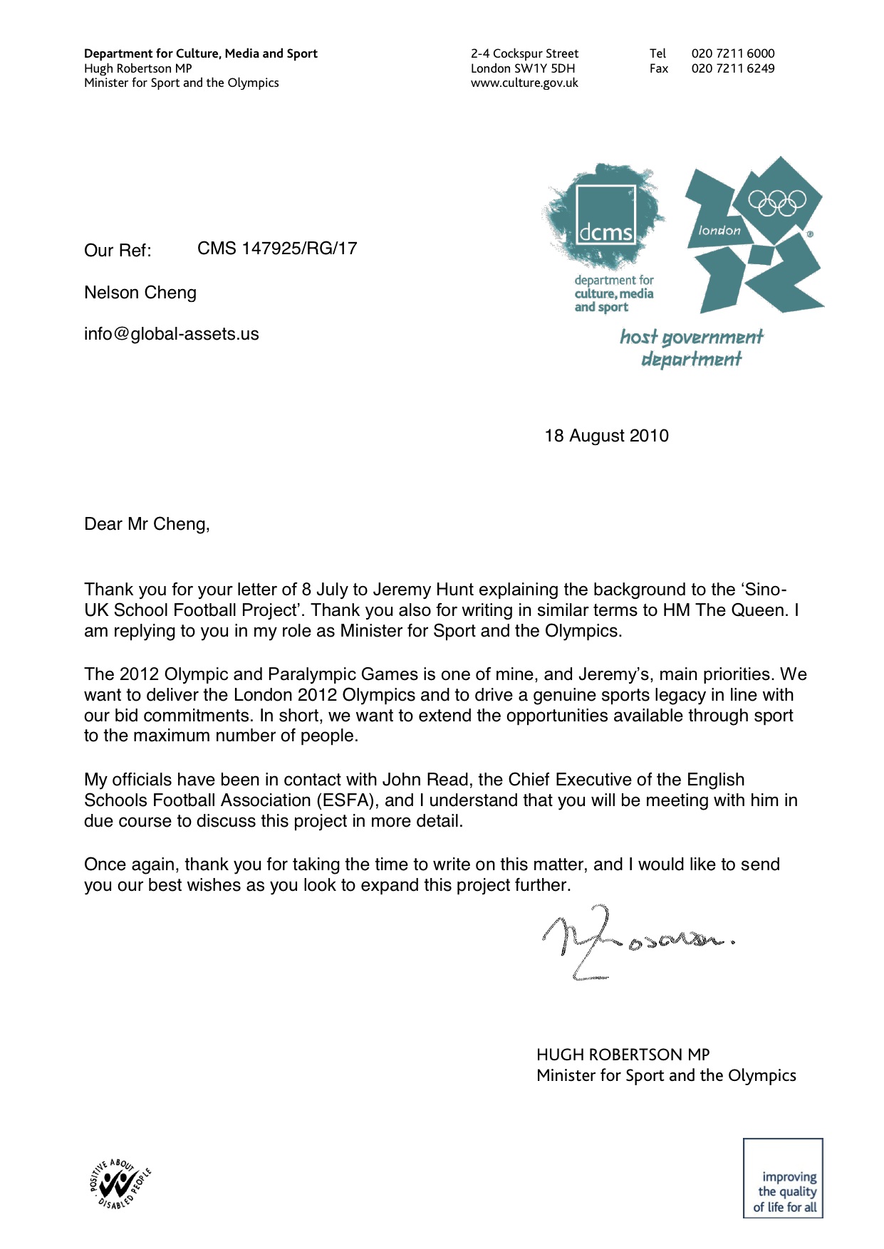 sino uk school football project letter 006