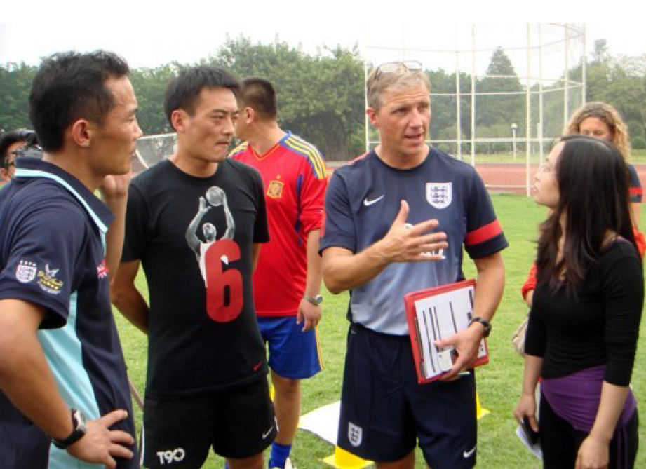 Sino UK School Football Project 2016 3 10 2